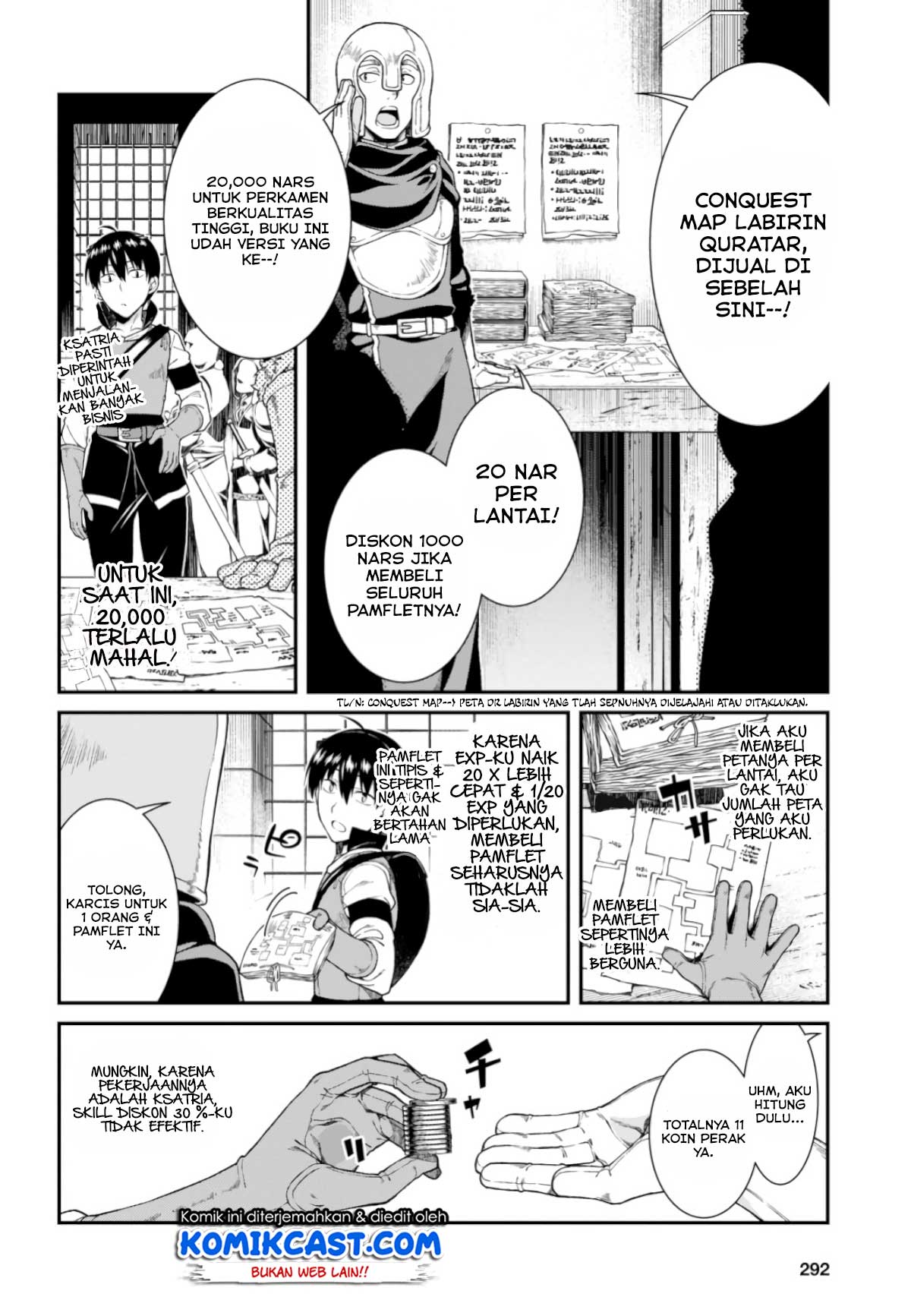 Isekai Meikyuu de Harem wo Chapter 26 Bahasa Indonesia